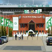 Match de football du Celtic FC à Celtic Park